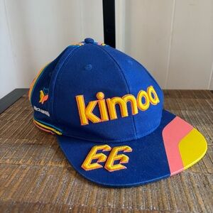 2019 Kimoa Fernando Alonso 66 McLaren Racing Indy 500 Snapback Hat One Size OSFM